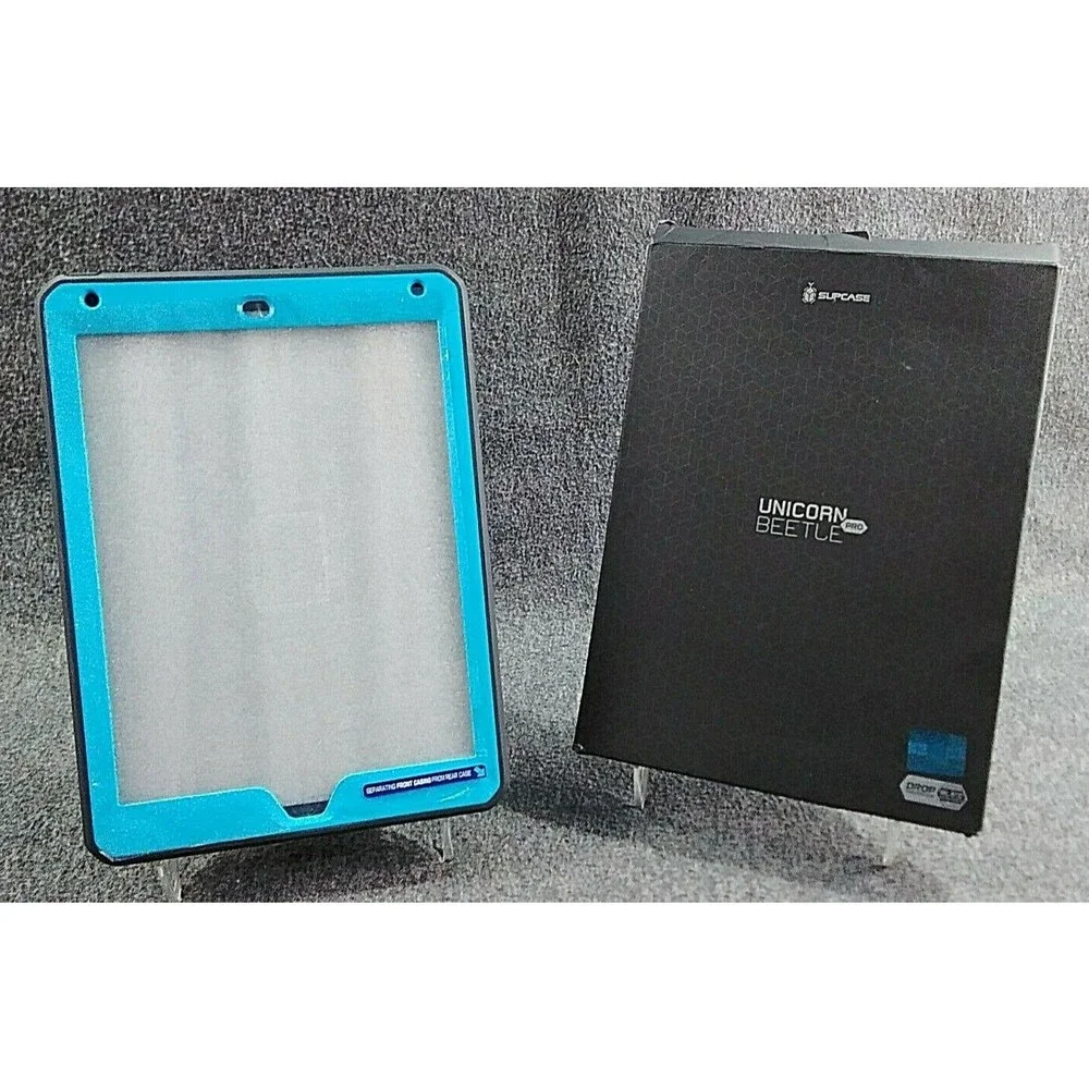 SUPCASE Unicorn Beetle Pro Blue Rugged Case for Apple iPad Tablet